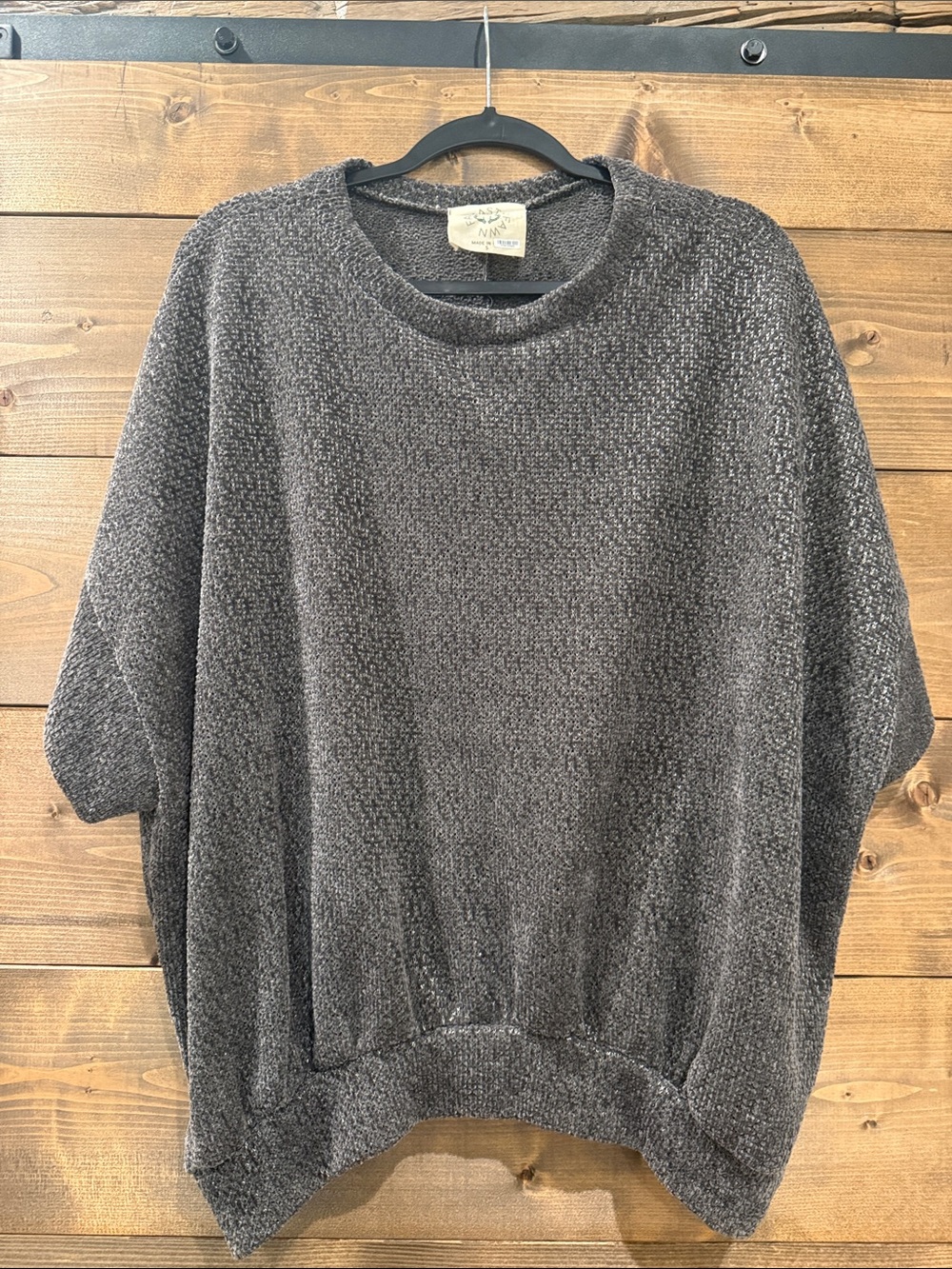 Fantastic Fawn Charcoal Gray Crewneck Sweater
